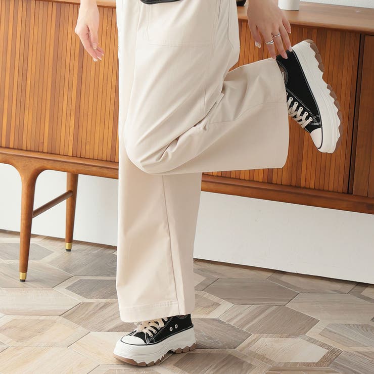 ワイドシルエットベイカーサロペット | Doula Doula | 詳細画像1 