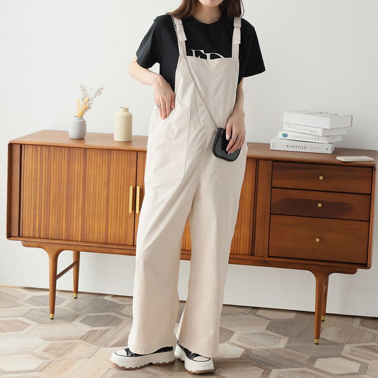 ワイドシルエットベイカーサロペット | Doula Doula | 詳細画像2 