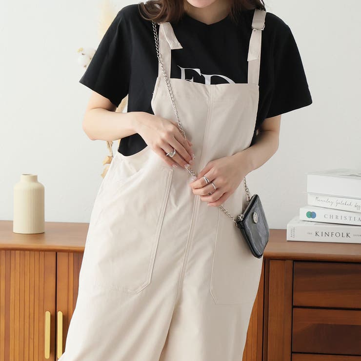 ワイドシルエットベイカーサロペット | Doula Doula | 詳細画像3 