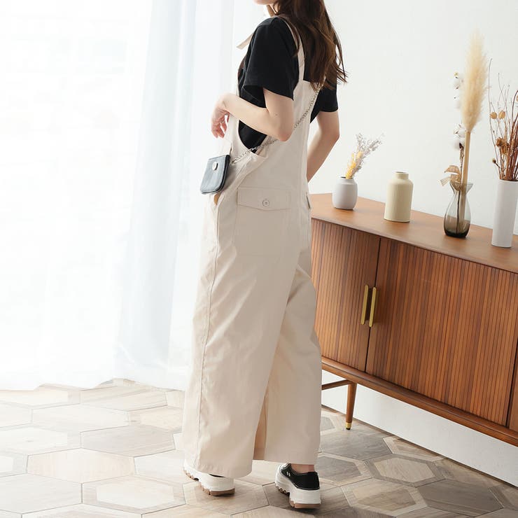 ワイドシルエットベイカーサロペット | Doula Doula | 詳細画像5 