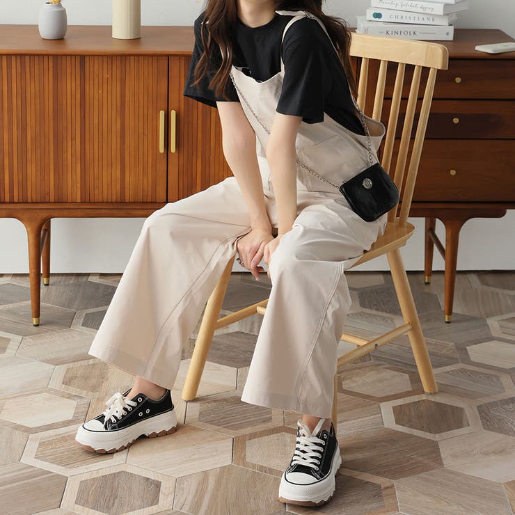 ワイドシルエットベイカーサロペット | Doula Doula | 詳細画像7 