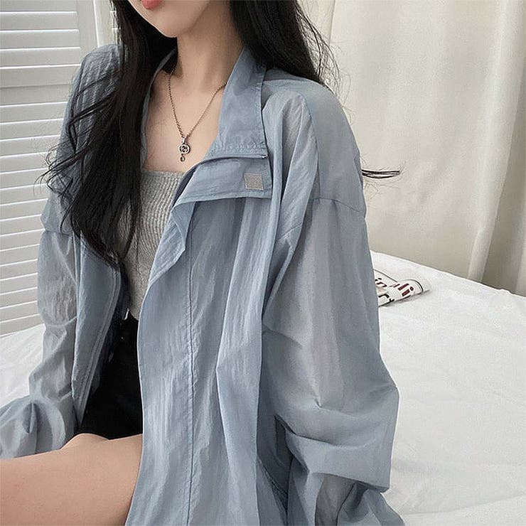 ドローストリングナイロンジャケット【韓国ファッション】【春夏新商品】 | Girly Doll | 詳細画像9 