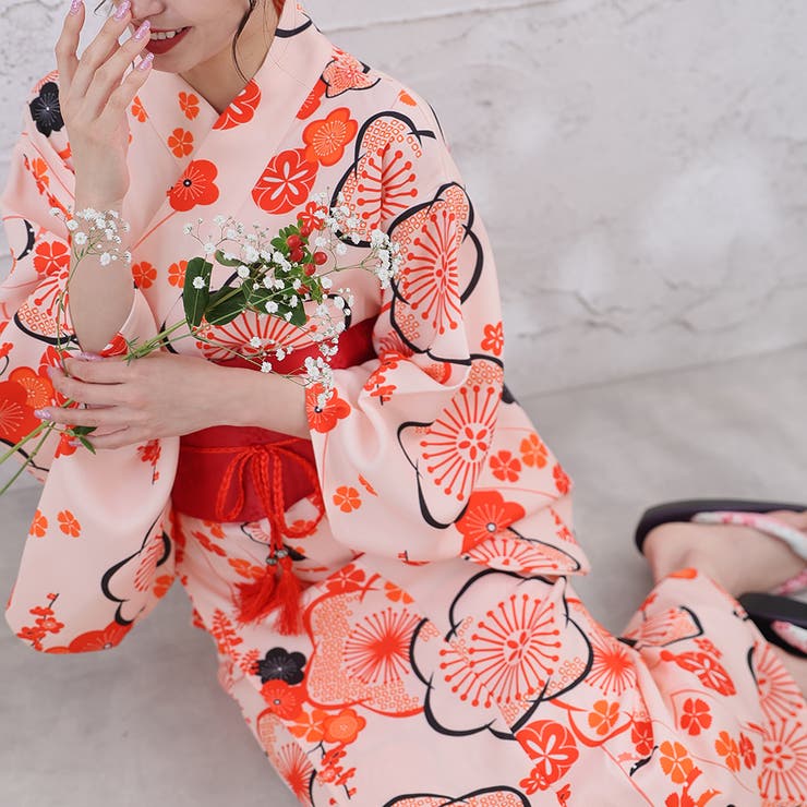 浴衣セット レディース 初心者OK[品番：ZJ000021494]｜Girly