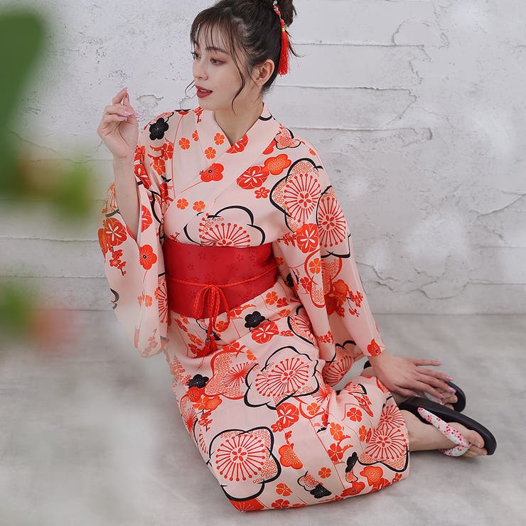 浴衣セット レディース 初心者OK[品番：ZJ000021494]｜Girly