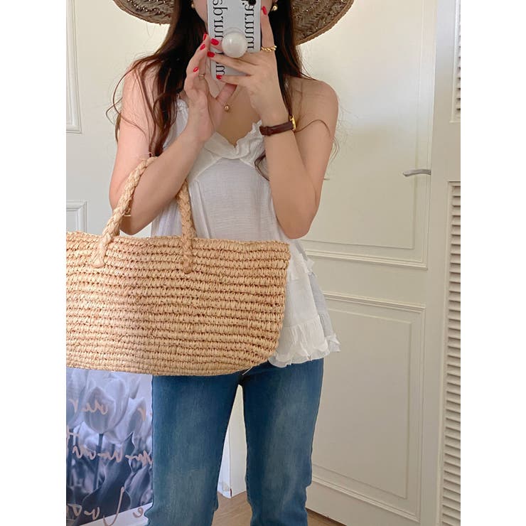 韓国っぽガーリー。コットンフリルキャミソール | Girly Doll | 詳細画像8 