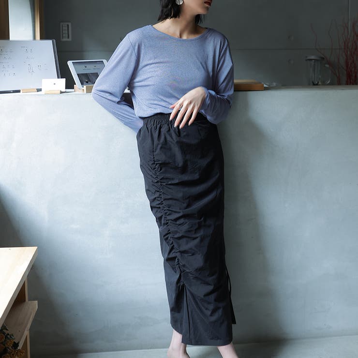 シアークルーネックプルオーバー【韓国ファッション】【春夏新商品】 | Doula Doula | 詳細画像6 