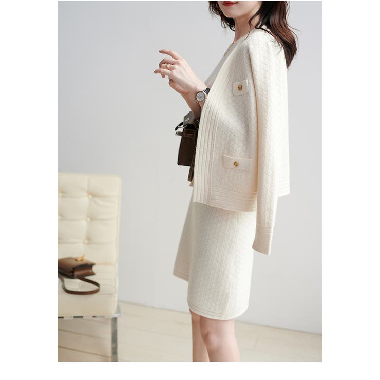 ニットワンピース ジャケット 韓国ファッション 品番 Zj Girly Doll ガーリードール のレディースファッション通販 Shoplist ショップリスト