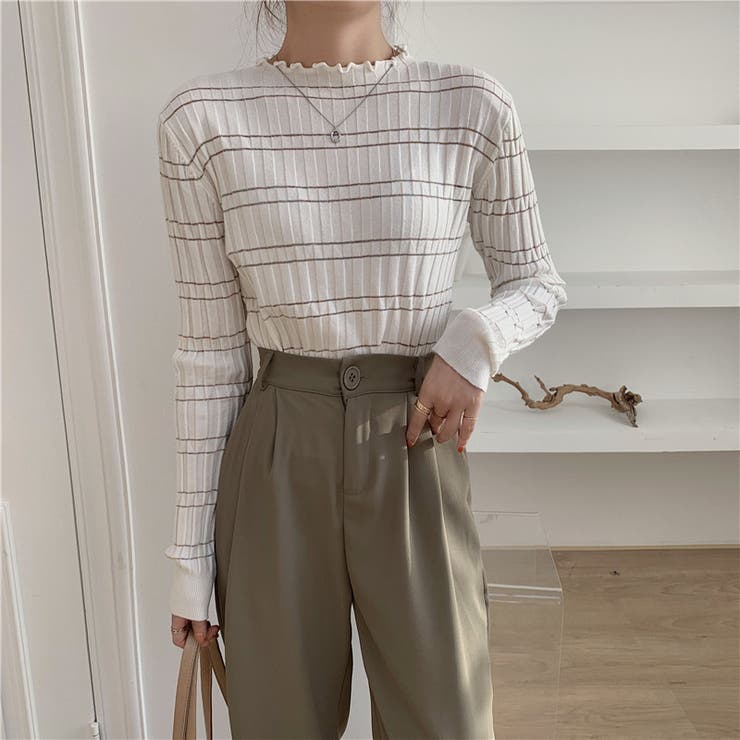 ハイネックシャツ 韓国ファッション 品番 Zj Girly Doll ガーリードール のレディース ファッション通販 Shoplist ショップリスト