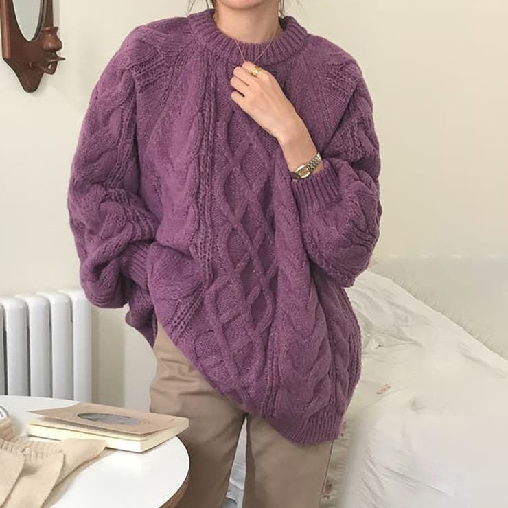 美品✨ゆるダボ✨PEARLY GATES ニットセーター　ウール100% 90s アウトレット ストアスポーツ - 美品✨ゆるダボ✨PEARLY GATES