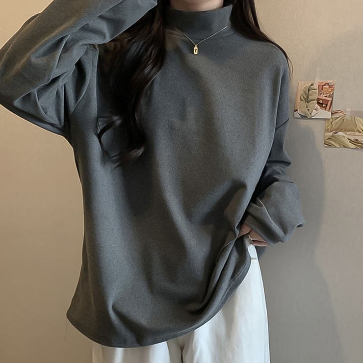 ハイネックプルオーバー【韓国ファッション】【春夏新商品】 | Doula Doula | 詳細画像6 