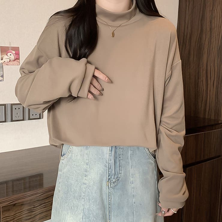 ハイネックプルオーバー【韓国ファッション】【春夏新商品】 | Doula Doula | 詳細画像14 
