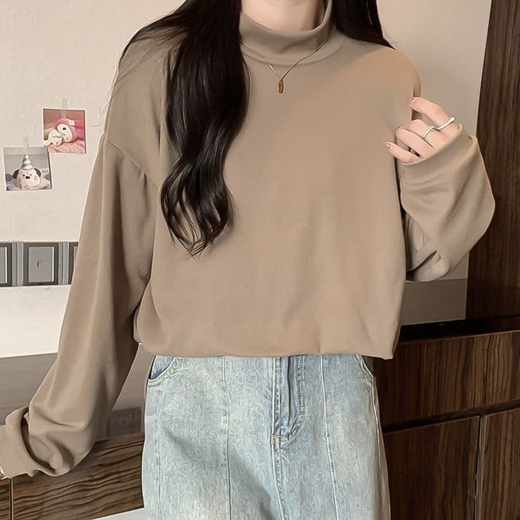 ハイネックプルオーバー【韓国ファッション】【春夏新商品】 | Doula Doula | 詳細画像15 