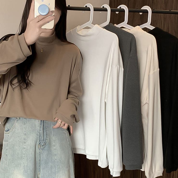 ハイネックプルオーバー【韓国ファッション】【春夏新商品】 | Doula Doula | 詳細画像17 