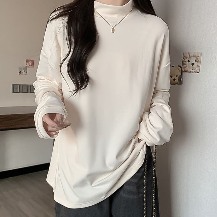 ハイネックプルオーバー【韓国ファッション】【春夏新商品】 | Doula Doula | 詳細画像21 