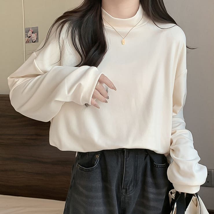 ハイネックプルオーバー【韓国ファッション】【春夏新商品】 | Doula Doula | 詳細画像25 