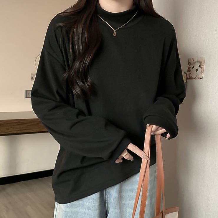 ハイネックプルオーバー【韓国ファッション】【春夏新商品】 | Doula Doula | 詳細画像28 