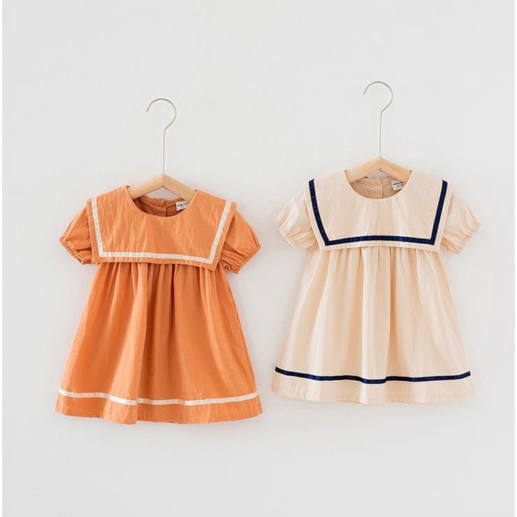 セーラー服風配色パイピング ワンピース 品番 Zj Girly Doll ガーリードール のレディースファッション通販 Shoplist ショップリスト