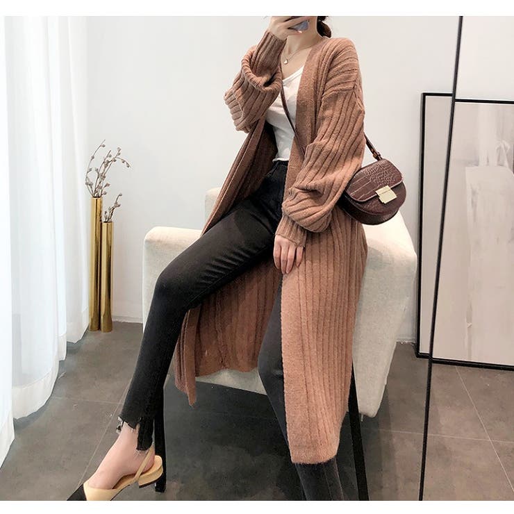 Theory 20ss リブロングカーディガン 動きやすくてストレスフリー。日本伝統を纏う【和紙