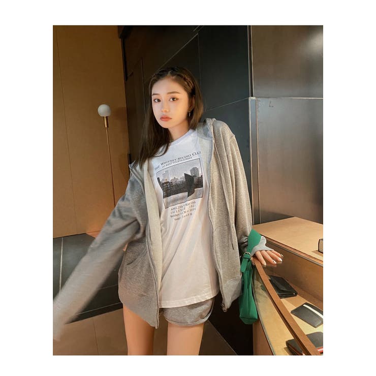 21春夏商品 フォトプリントtシee 韓国ファッション 品番 Zj Girly Doll ガーリードール のレディース ファッション通販 Shoplist ショップリスト