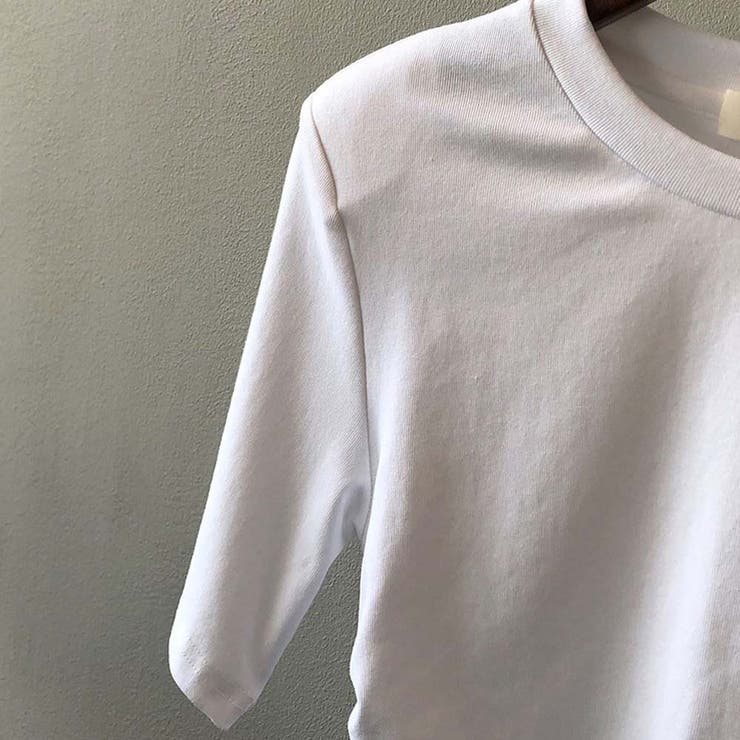 ラウンドネックサイドギャザー半袖Tシャツ【韓国ファッション】 | Doula Doula | 詳細画像22 