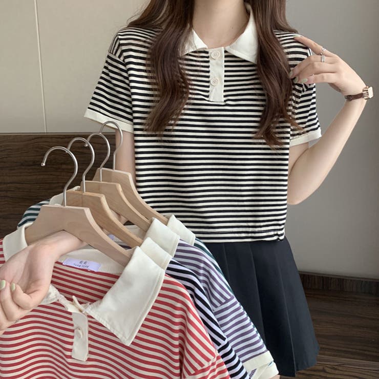☆韓国の人気☆【PXG】クール ポロ ショートTシャツ SUMMER COLOR BLOCKED COLLAR SHORT-SLEEVE – PXG APPAREL