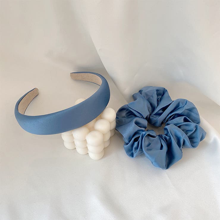 カチューシャ、シュシュセット【韓国ファッション】[品番