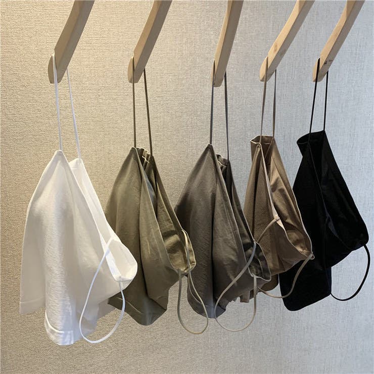 春夏のマストアイテム。カップ付き スリムストラップブラトップ キャミソール | Doula Doula | 詳細画像10 