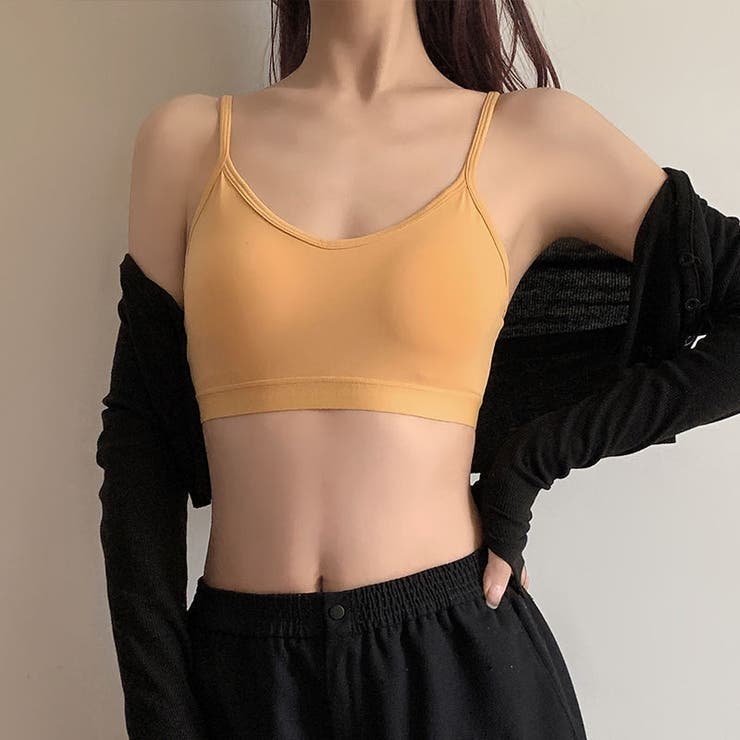 着心地×しっかりホールド◎コットン混スポーティーブラ ブラトップ | Doula Doula | 詳細画像5 