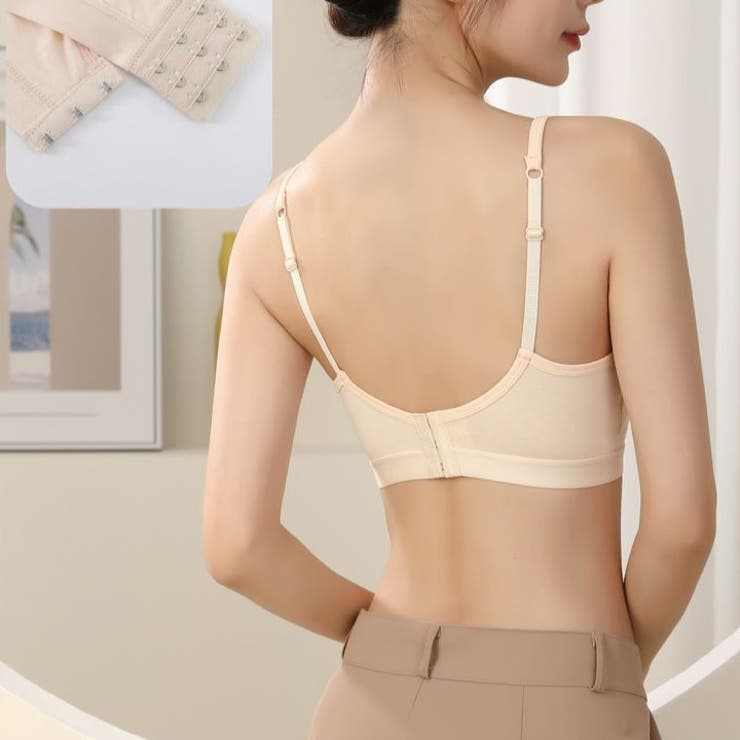 着心地×しっかりホールド◎コットン混スポーティーブラ ブラトップ | Doula Doula | 詳細画像15 