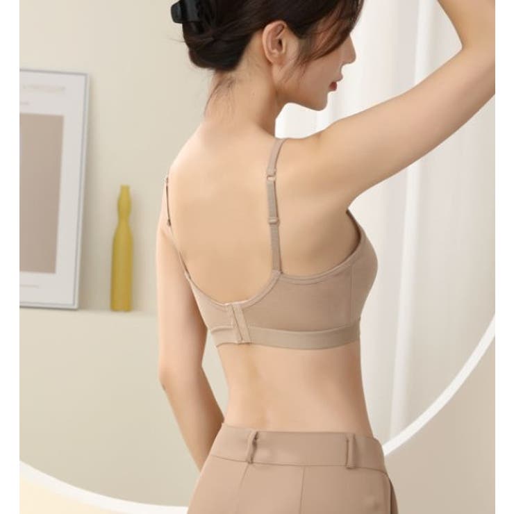 着心地×しっかりホールド◎コットン混スポーティーブラ ブラトップ | Doula Doula | 詳細画像20 