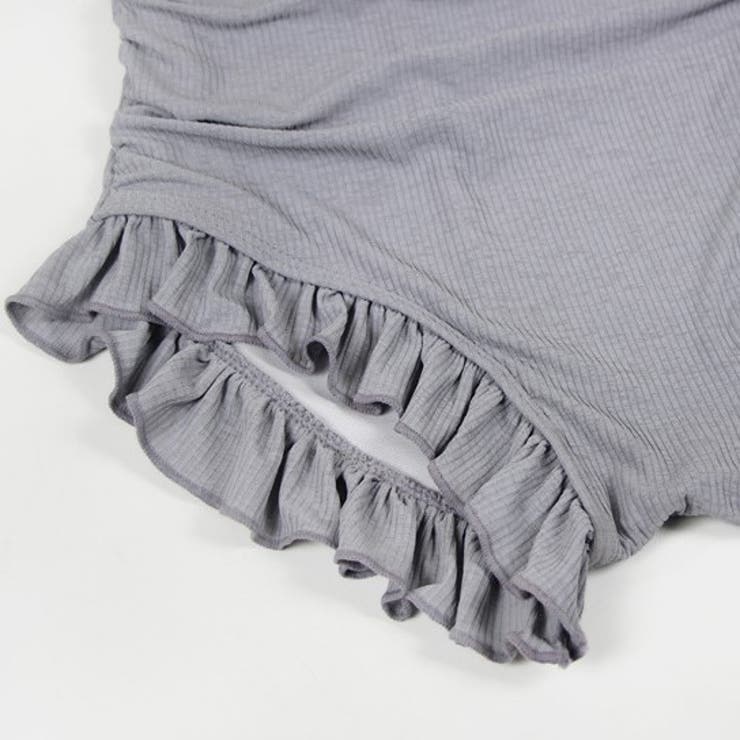 同素材でこなれ感。水着セット フリルワンピース水着＆ボレロ | Doula Doula | 詳細画像7 