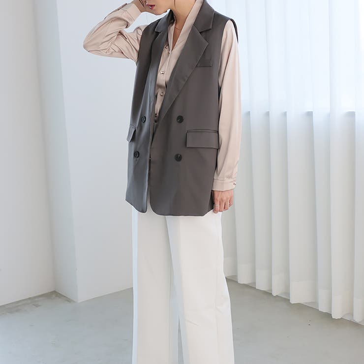 テーラードジャケットベスト【韓国ファッション】 | Girly Doll | 詳細画像30 