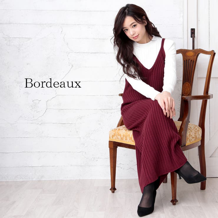 万能な選べる着丈 ニットキャミワンピーストップス パンツ ワンピース 品番 Zj Girly Doll ガーリードール のレディースファッション通販 Shoplist ショップリスト