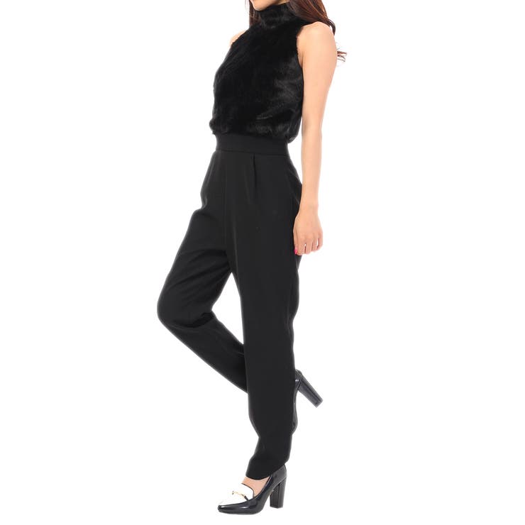 シースルーバックファーオールインワン[品番：EO000002813]｜EGOIST  