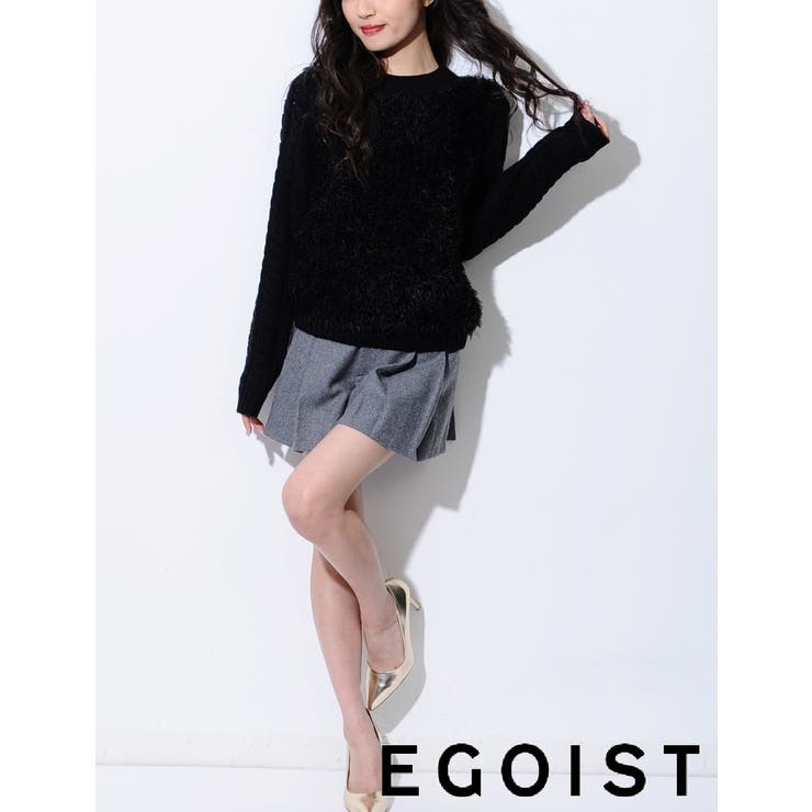 サイドプリーツショートパンツ[品番：EO000003507]｜EGOIST