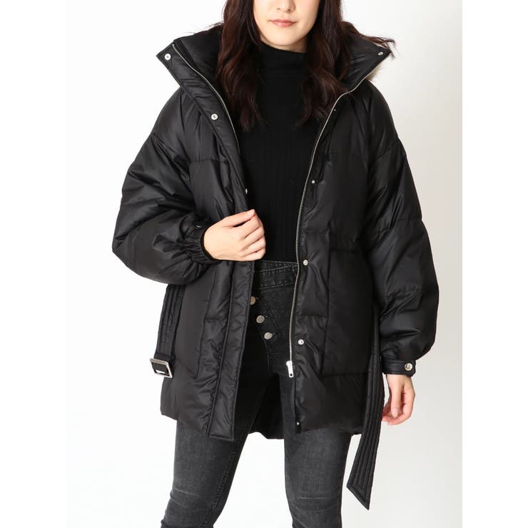 ベルト付ボリュームダウンコート[品番：EO000005201]｜EGOIST