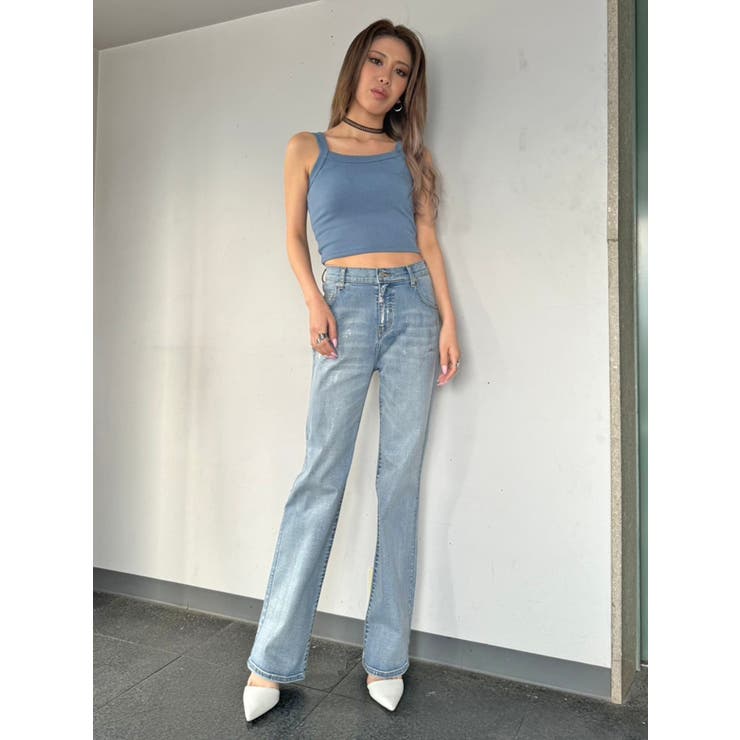 ホイルプリントデニムストレートパンツ | EGOIST | 詳細画像9 