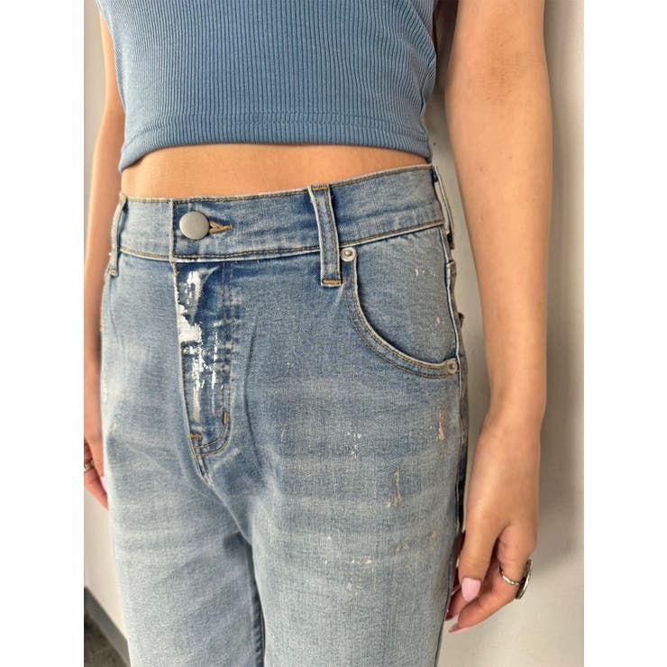 ホイルプリントデニムストレートパンツ | EGOIST | 詳細画像5 