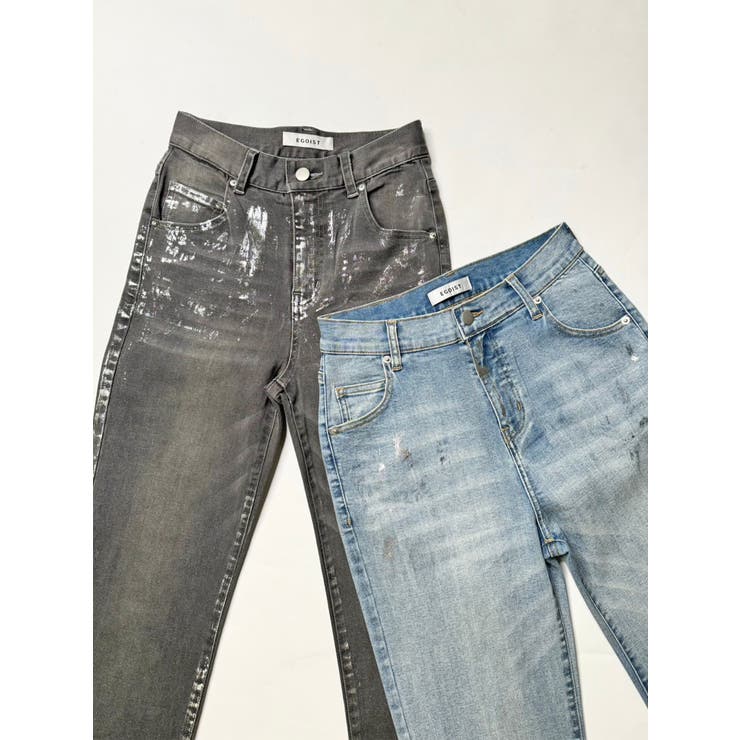 ホイルプリントデニムストレートパンツ | EGOIST | 詳細画像14 