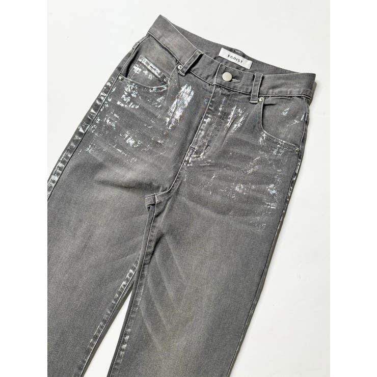 ホイルプリントデニムストレートパンツ | EGOIST | 詳細画像15 