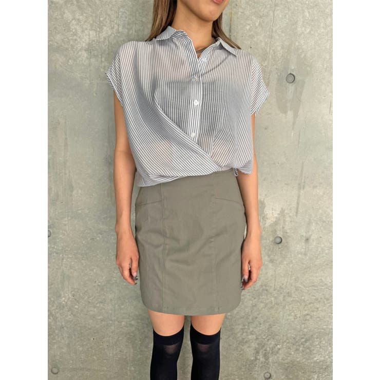 シャツドッキングワンピース | EGOIST | 詳細画像6 