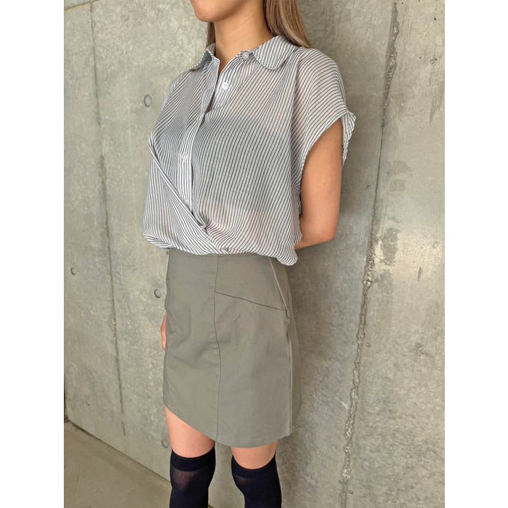 シャツドッキングワンピース | EGOIST | 詳細画像7 