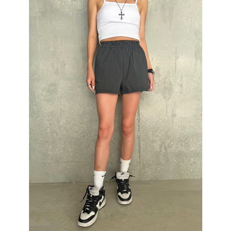 ウエストゴムストライプショートパンツ | EGOIST | 詳細画像10 