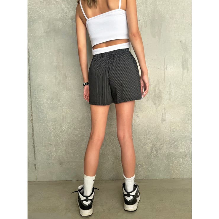 ウエストゴムストライプショートパンツ | EGOIST | 詳細画像12 