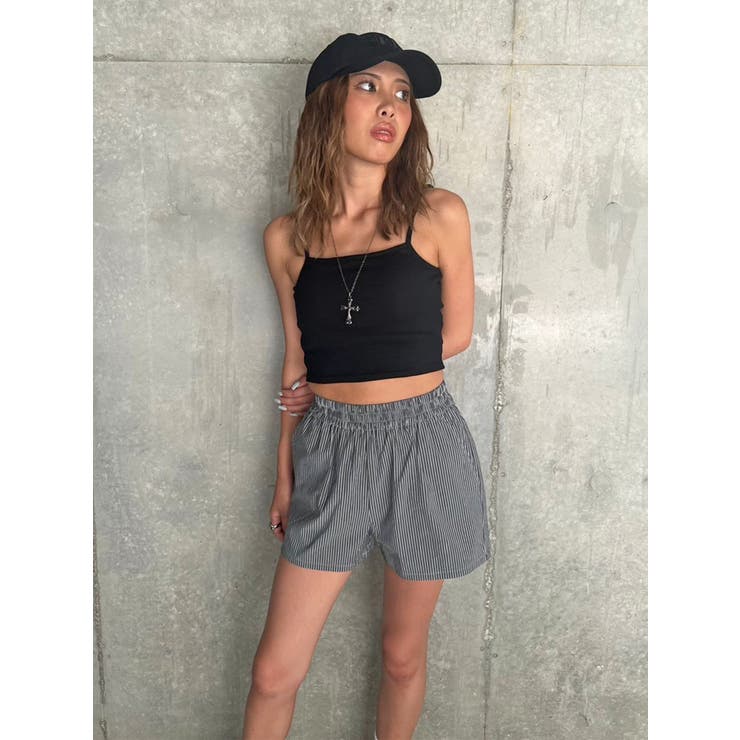 ウエストゴムストライプショートパンツ | EGOIST | 詳細画像18 