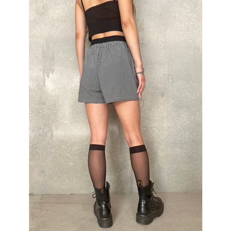 ウエストゴムストライプショートパンツ | EGOIST | 詳細画像21 