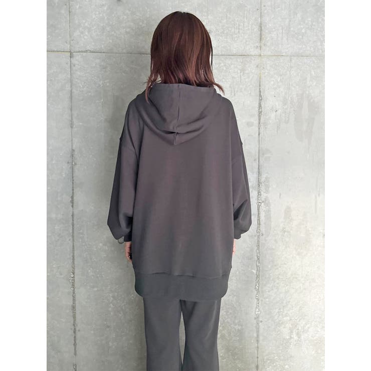 ロゴ刺繍加工風スウェットパーカー[品番：EO000006290]｜EGOIST