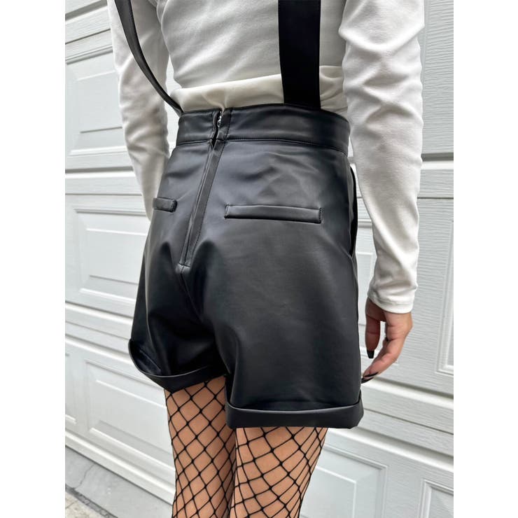 ソフトフェイクレザーサロペット | EGOIST | 詳細画像11 