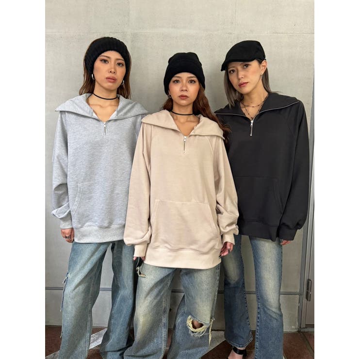 【関税込み】J EONGL I フーディ & ジップアップ ユニセックス)2ラインポイントジップパーカー | ファッション