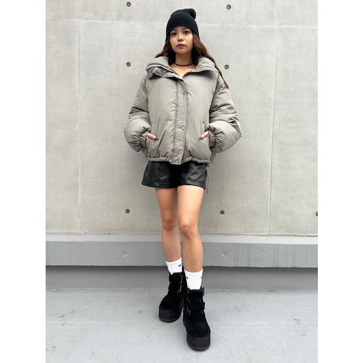 EGOIST 袖ボリュームショートダウンジャケット 袖ボリュームショートダウンジャケット – EGOIST